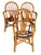 Vintage Rattan Chairs, 1980s, Set of 3 For Sale - Image 3 of 11