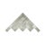 Mid-Century Modern Vintage Signed Lucite Wave Desk Organizer & Letter Holder For Sale - Image 3 of 7
