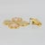 Gold Kenzo Gilded Metal and Acrylic Four-Leaf Clover Dangle Clip-on Earrings For Sale - Image 8 of 9