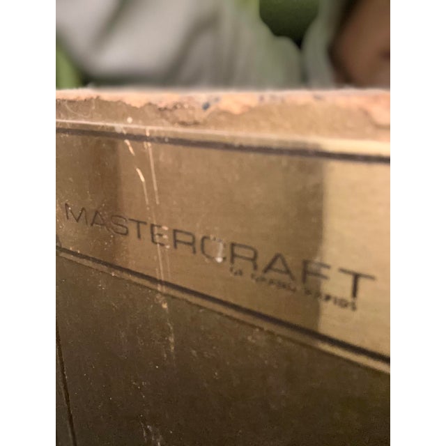 Metal 1970s Mastercraft Brass Vitrine For Sale - Image 7 of 7