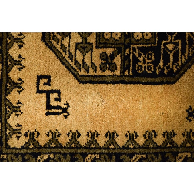 Vintage Hand-Woven Ersari Rug, 1930s For Sale - Image 16 of 18