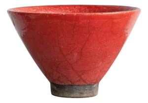 Craquelé Glazed Sang De Boeuf Bowl, 1930s