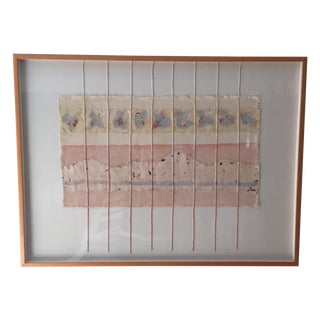 Tone on Tone Fabric Artwork For Sale