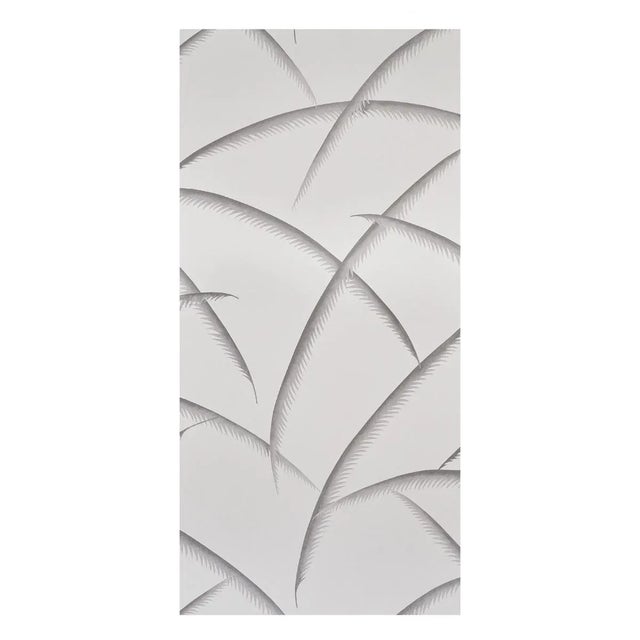 Inspired by 1920s aesthetics, Deco Palm Panel Set features stylized palm fronds beautifully distilled to gestural, tonal...