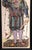 Black Pair Early 20th Century Carnival Costume Chromolithographs in Black Frames For Sale - Image 8 of 12