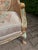 1940 French Louis XVI Pastel Cane Sofa Set - 5 Pc For Sale - Image 13 of 18