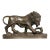 Statue Bronze Lion Au Serpent D'après Barye Sculpture 29cm Réplique Aubaho