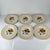 Vintage Dessert Plates with Floral Motif from Sarreguemines, 1920s, Set of 6 For Sale - Image 9 of 12