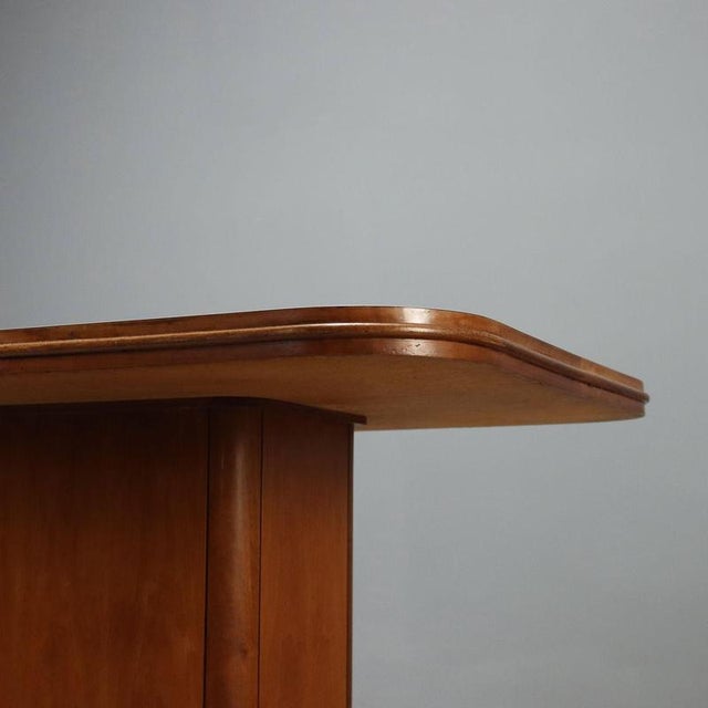 Vintage Beech and Formica Table, 1970s For Sale - Image 4 of 10