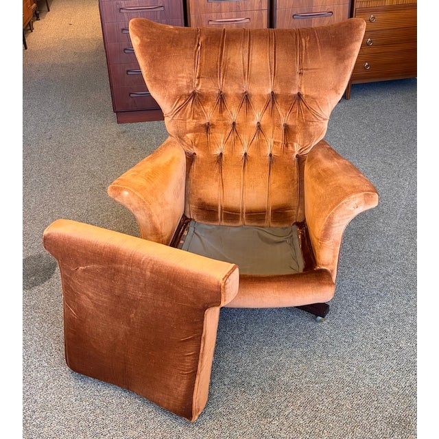 1960s Vintage James Bond Supervillain Ernst Stavro Blofeld Armchair by G-Plan Furniture c.1962 For Sale - Image 5 of 8