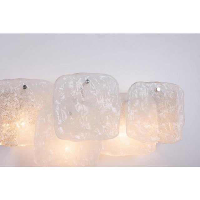 Large Wall Light in Murano Glass from Kalmar, Austria, 1960s For Sale - Image 13 of 14
