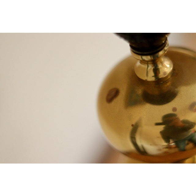 Tall Mid-Century Swedish Brass Bobbin Lamps from Aneta, 1960s, Set of 2 For Sale - Image 16 of 17