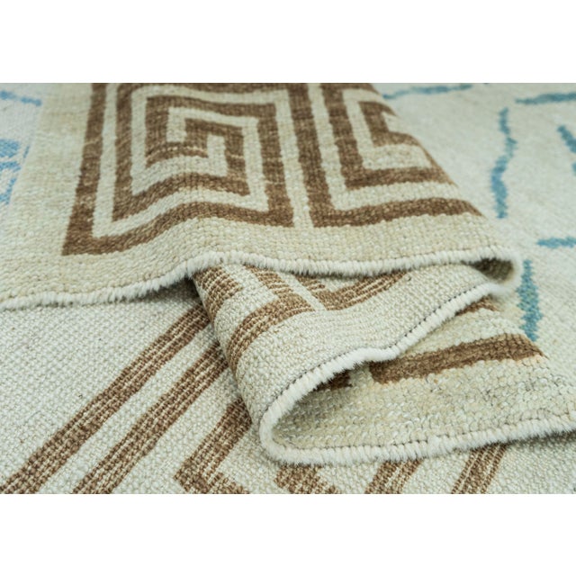 Turkish Oushak Rug 8'5" x 10'3" #19533 For Sale In Houston - Image 6 of 8