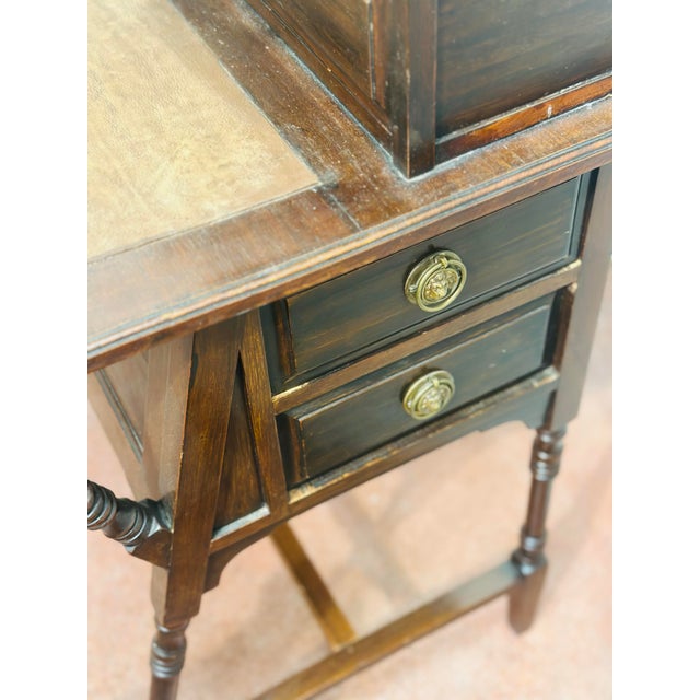 Late 19th Century Antique English Desk For Sale - Image 5 of 10