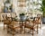 Set of Late 20th Century 6 McGuire Bamboo & Rattan Loop-Back Dining Armchairs For Sale - Image 17 of 17