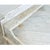 English 19th Century White Marble Top Vanity with New Paint For Sale - Image 16 of 16