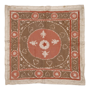 Suzani Textile Wall Art — Bohemian Embroidery