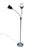 Vintage Gerald Thurston for Lightolier Gooseneck Black and Gold Floor Lamp For Sale In Charlotte - Image 6 of 13