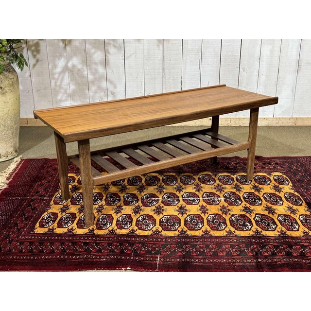Teak Coffee Table, 1970s For Sale - Image 3 of 9