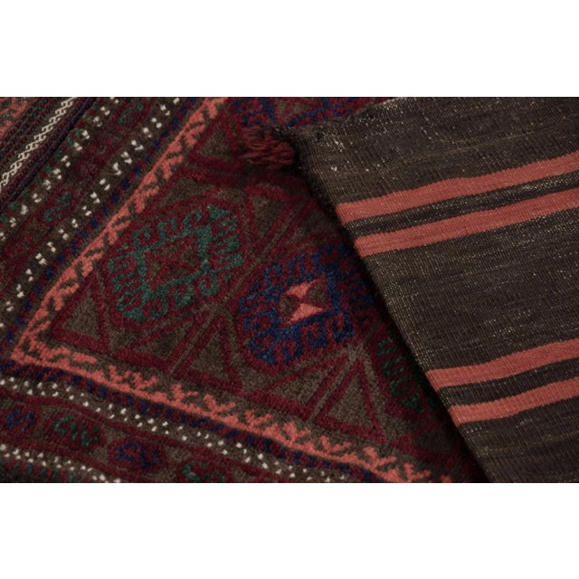 Textile Antique Balisht Tribal Textile With Polychromatic Geometric Patterns - Rug & Kilim For Sale - Image 7 of 7