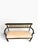 Maitland-Smith Neoclassical Black Lacquer & Gilt Upholstered Settee For Sale - Image 10 of 18