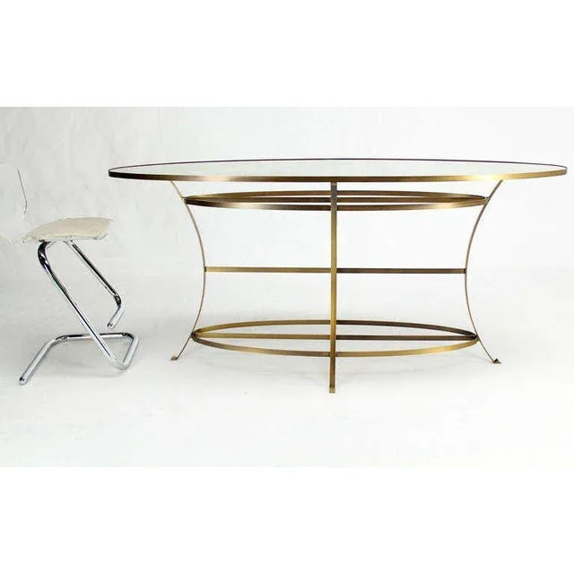 Early 20th Century Early 20th Century Oval Display Table For Sale - Image 5 of 11