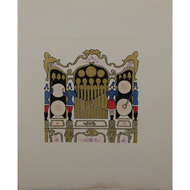 Lucien Boucher, L'orgue, Lithograph For Sale - Image 6 of 6