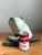 Vintage Ceramic Frog Sculpture on Stone Base For Sale - Image 9 of 14