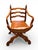 Wood 19th Century European Walnut Gondola Style Armchair. For Sale - Image 7 of 13