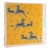 Scalamandre Maison by Port 68 Zebra Yellow Lucite Tray For Sale