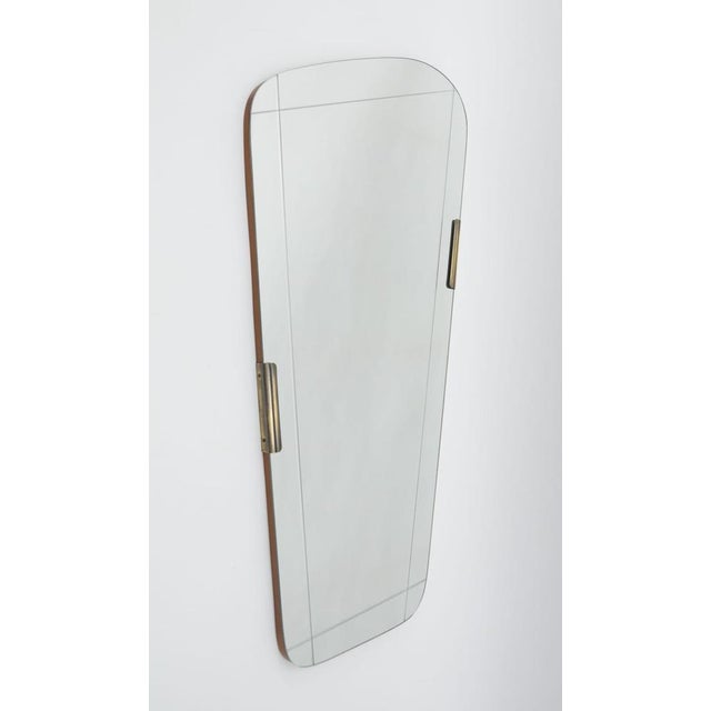 This is a beautiful, large mirror from the 1950s.