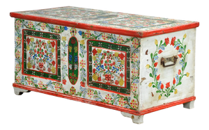 Folk Art Bridal Chest, 1948