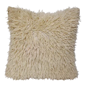 Naturel Sheep Wool Rug Pillow Cover