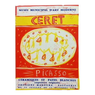 Picasso Lithograph 92 Ceret Art in Posters For Sale