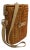 Vintage Double Buckle Crossbody Basket Wine Caddy For Sale