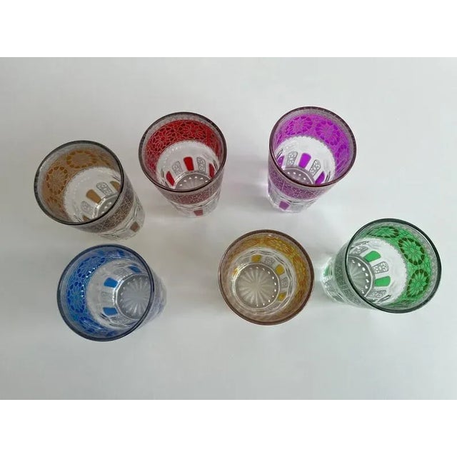 2000 - 2009 Pack 6 Cups of Moroccan Balar Tea For Sale - Image 5 of 7