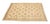 3'1" X 4'8" Small Ariana Samarkand Collection Soft Honey and Brown Semi Geometric Floral Rug (3' X 5') For Sale - Image 9 of 9