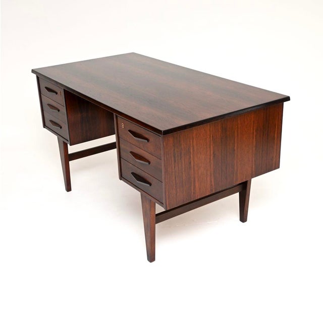 1960s Mid-Century Modern Danish Desk, 1960 For Sale - Image 5 of 13