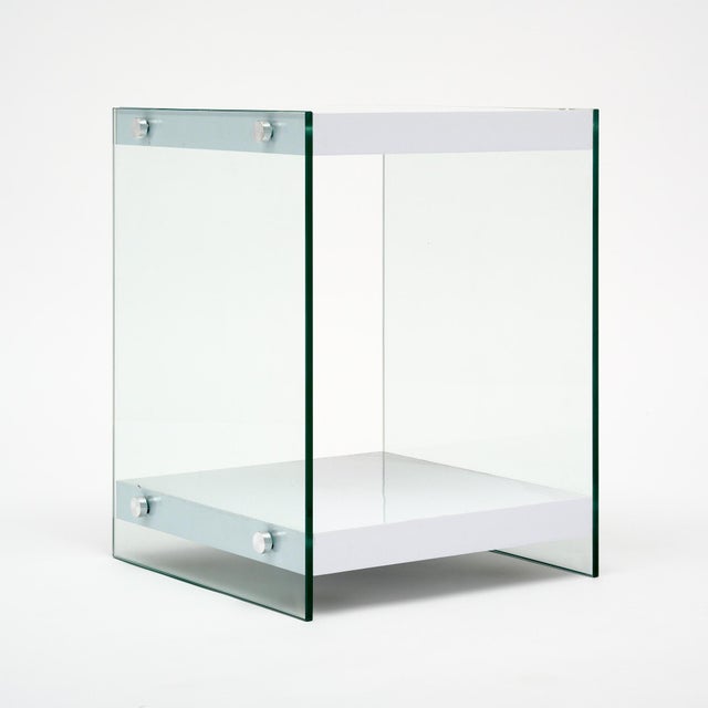 1970s Set of Three Modernist Side Tables in the Manner of Philippe Stark For Sale - Image 5 of 9