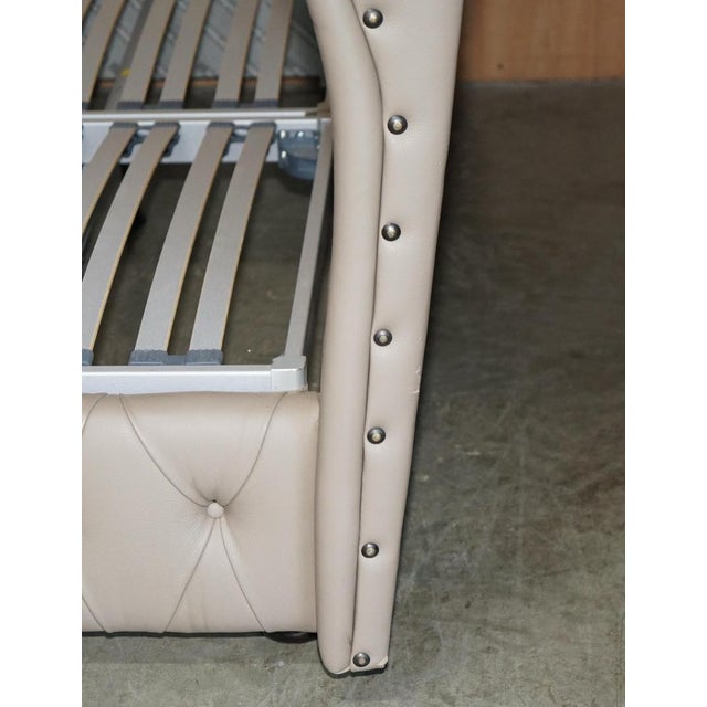 Emperor Maestro Chesterfield Bed Frame in Tufted Leather from Roche Bobois For Sale - Image 18 of 18