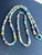 Artisan-Crafted Multicolor Tourmaline Necklace & Bracelet With Watermelon Tourmaline and Verdigris Patinated Copper For Sale - Image 15 of 17