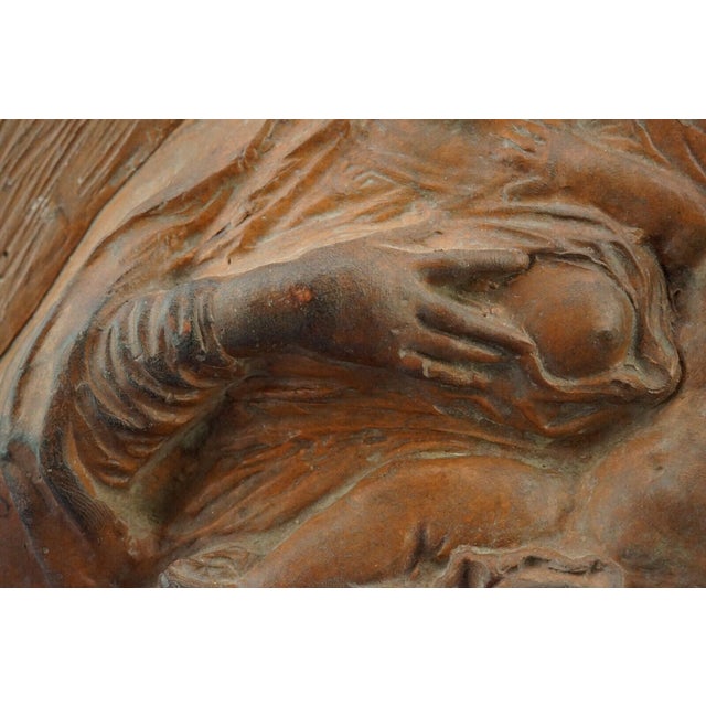 Luigi Bernini, Madonna Del Latte, Italy, 1800s, Terracotta For Sale - Image 10 of 18