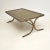 1960s French Steel and Leather Coffee Table, 1960s For Sale - Image 5 of 10