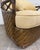 Mid 20th Century Lexington Tommy Bahama Bali Hai Collection Diamond Cove Rattan Swivel Chair For Sale - Image 5 of 10