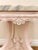 Late 20th Century French Provincial Style Pedestal Side Table With Stone Top For Sale - Image 4 of 6