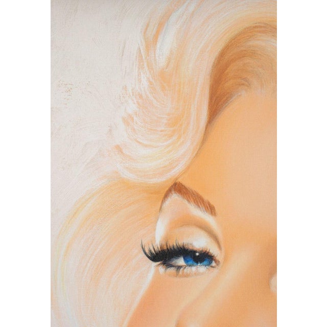 Contemporary Antonio "Marilyn Iv" Giclee on Canvas For Sale - Image 3 of 12