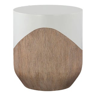 Danny Concrete Outdoor Side Table For Sale