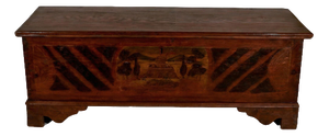 Painted Bench Case in Wood