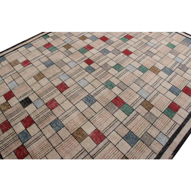 Rug & Kilim Rug & Kilim’s Oversized Broadway Rug in Cream, 12x15 For Sale - Image 4 of 6