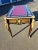 2020s Antique-Style French Writing Desk – Boulle Design With Burgundy Leather Top For Sale - Image 5 of 12
